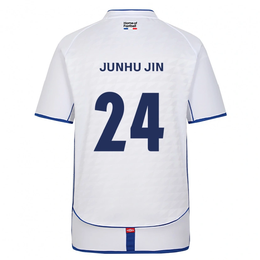 Danxen Herren Junhu Jin #24 Schwarz Weiß Rot Auswärtstrikot Trikot 2026/27 T-Shirt