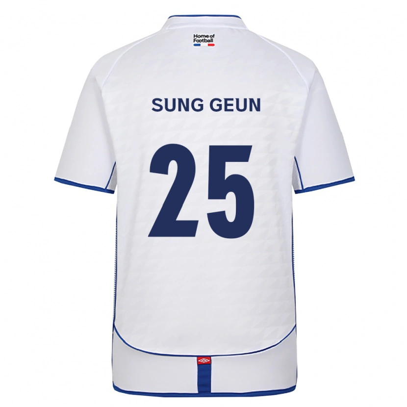 Danxen Herren Sung-Geun Choi #25 Schwarz Weiß Rot Auswärtstrikot Trikot 2026/27 T-Shirt