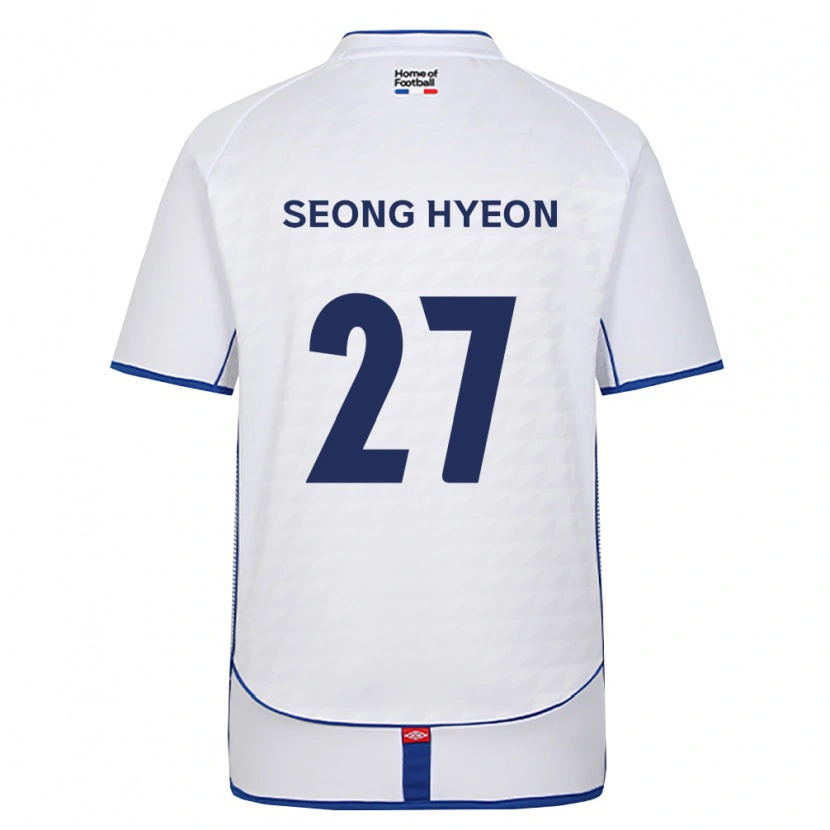 Danxen Herren Seong-Hyeon Lim #27 Schwarz Weiß Rot Auswärtstrikot Trikot 2026/27 T-Shirt