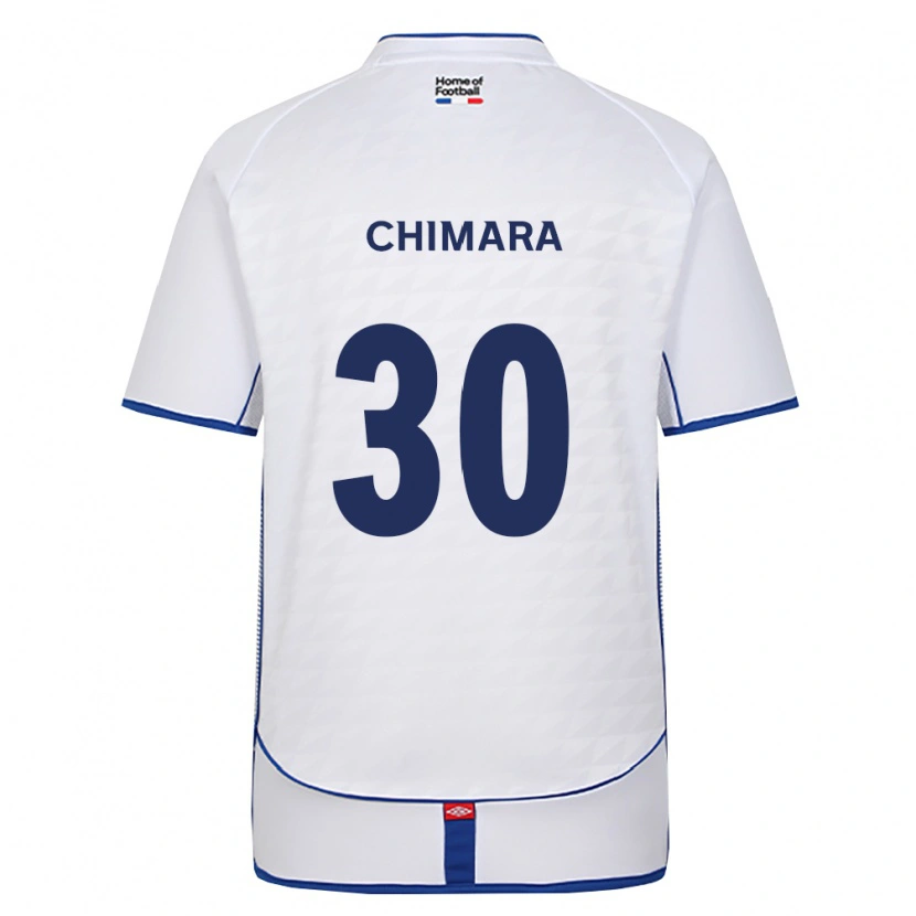 Danxen Herren Justin Chimara #30 Schwarz Weiß Rot Auswärtstrikot Trikot 2026/27 T-Shirt