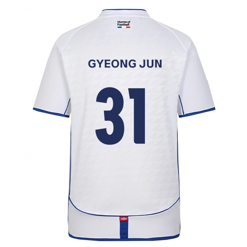 Danxen Herren Gyeong-Jun Lee #31 Schwarz Weiß Rot Auswärtstrikot Trikot 2026/27 T-Shirt