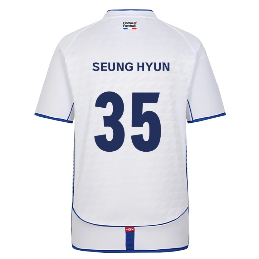 Danxen Herren Seung-Hyun Kim #35 Schwarz Weiß Rot Auswärtstrikot Trikot 2026/27 T-Shirt