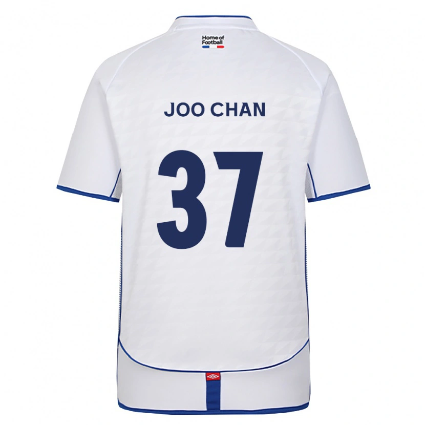 Danxen Herren Joo-Chan Kim #37 Schwarz Weiß Rot Auswärtstrikot Trikot 2026/27 T-Shirt