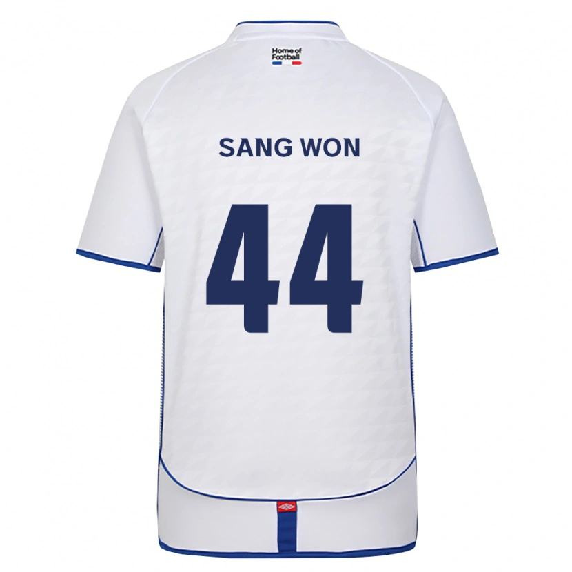 Danxen Herren Sang-Won Hong #44 Schwarz Weiß Rot Auswärtstrikot Trikot 2026/27 T-Shirt