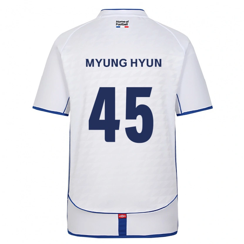 Danxen Herren Myung-Hyun Hwang #45 Schwarz Weiß Rot Auswärtstrikot Trikot 2026/27 T-Shirt