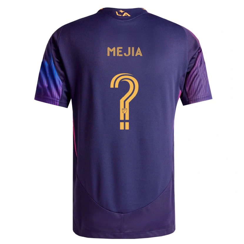 Danxen Herren Robert Mejia #0 Tiefviolett Gelb Auswärtstrikot Trikot 2026/27 T-Shirt