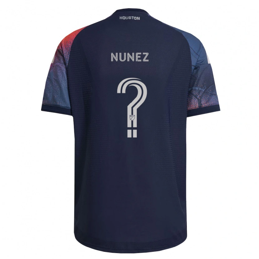 Danxen Herren José Núñez #0 Tiefblau Weiß Orange Auswärtstrikot Trikot 2026/27 T-Shirt