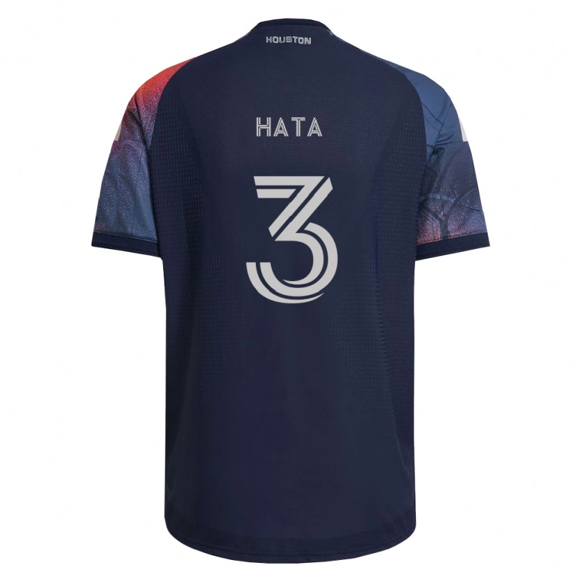 Danxen Herren Eiji Hata #3 Tiefblau Weiß Orange Auswärtstrikot Trikot 2026/27 T-Shirt