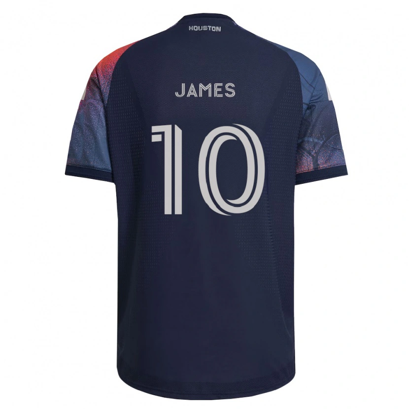 Danxen Herren Peyton James #10 Tiefblau Weiß Orange Auswärtstrikot Trikot 2026/27 T-Shirt