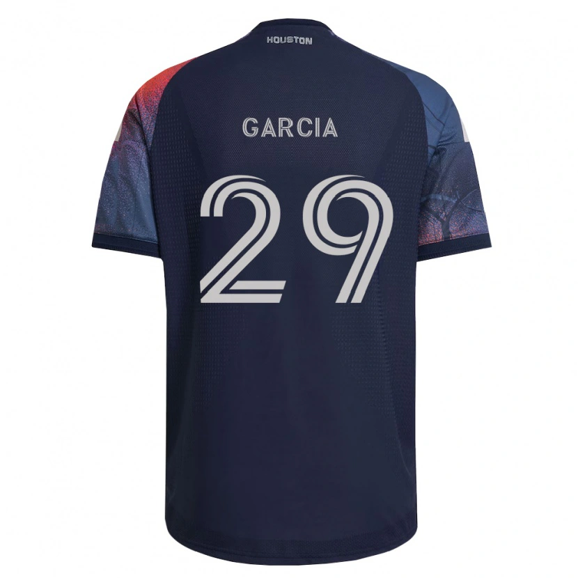 Danxen Herren David Garcia #29 Tiefblau Weiß Orange Auswärtstrikot Trikot 2026/27 T-Shirt