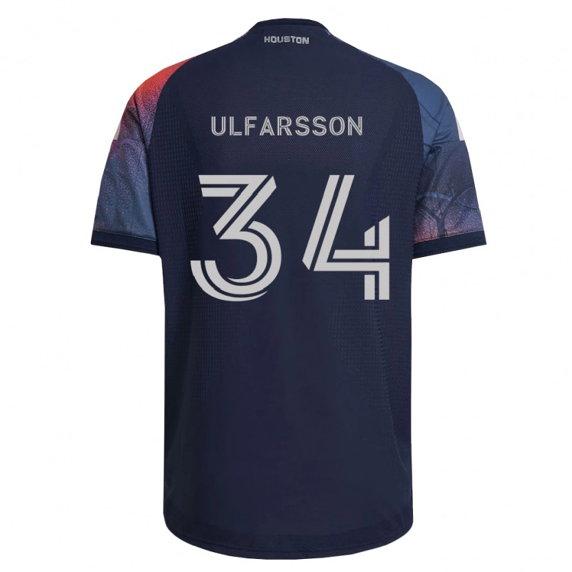 Danxen Herren Thor Úlfarsson #34 Tiefblau Weiß Orange Auswärtstrikot Trikot 2026/27 T-Shirt