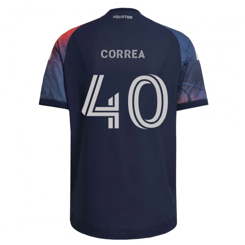 Danxen Herren Enrique Correa #40 Tiefblau Weiß Orange Auswärtstrikot Trikot 2026/27 T-Shirt