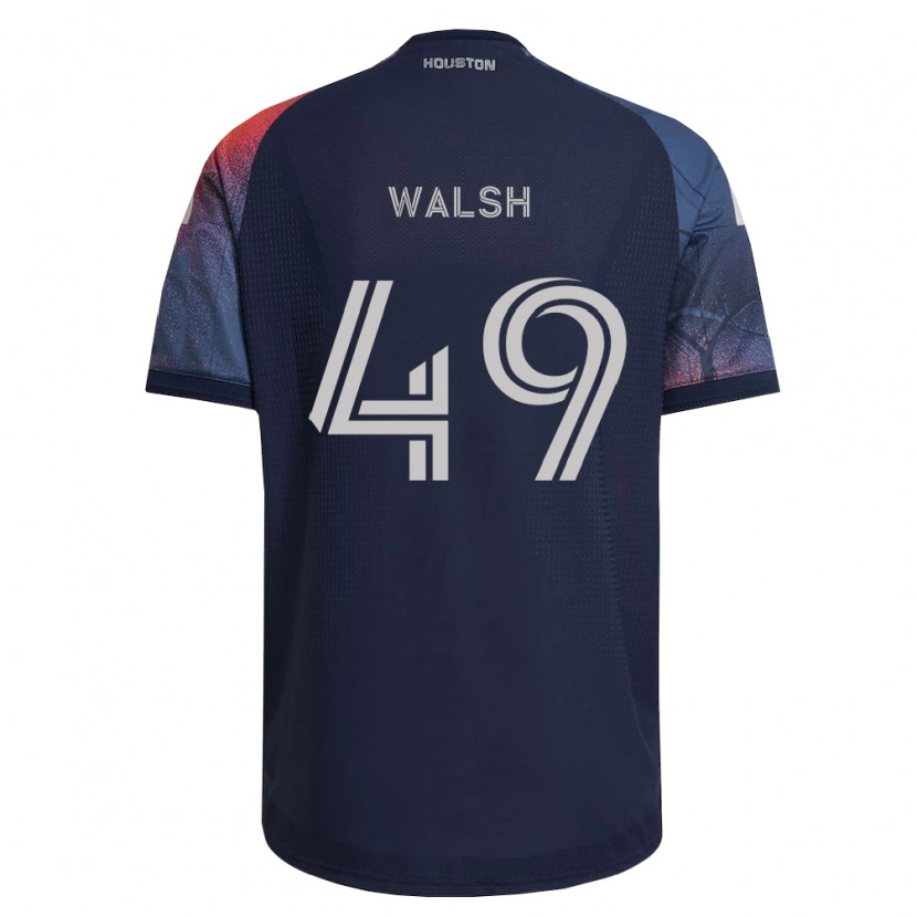 Danxen Herren Kian Walsh #49 Tiefblau Weiß Orange Auswärtstrikot Trikot 2026/27 T-Shirt
