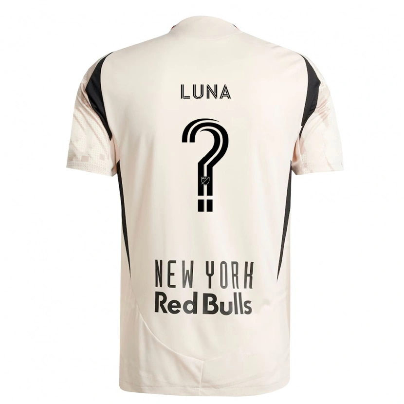 Danxen Herren Erick Luna #0 Off-Weiß Rot Schwarz Auswärtstrikot Trikot 2026/27 T-Shirt