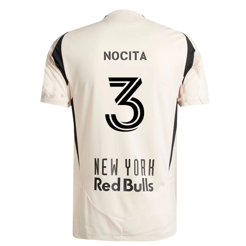 Danxen Herren Matthew Nocita #3 Off-Weiß Rot Schwarz Auswärtstrikot Trikot 2026/27 T-Shirt