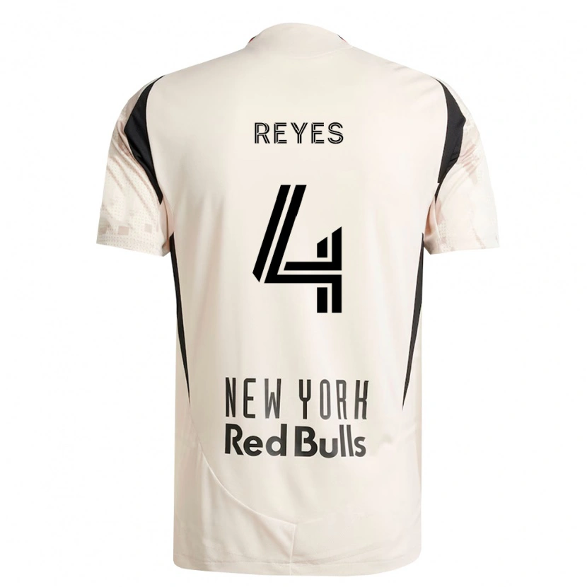 Danxen Herren Andrés Reyes #4 Off-Weiß Rot Schwarz Auswärtstrikot Trikot 2026/27 T-Shirt