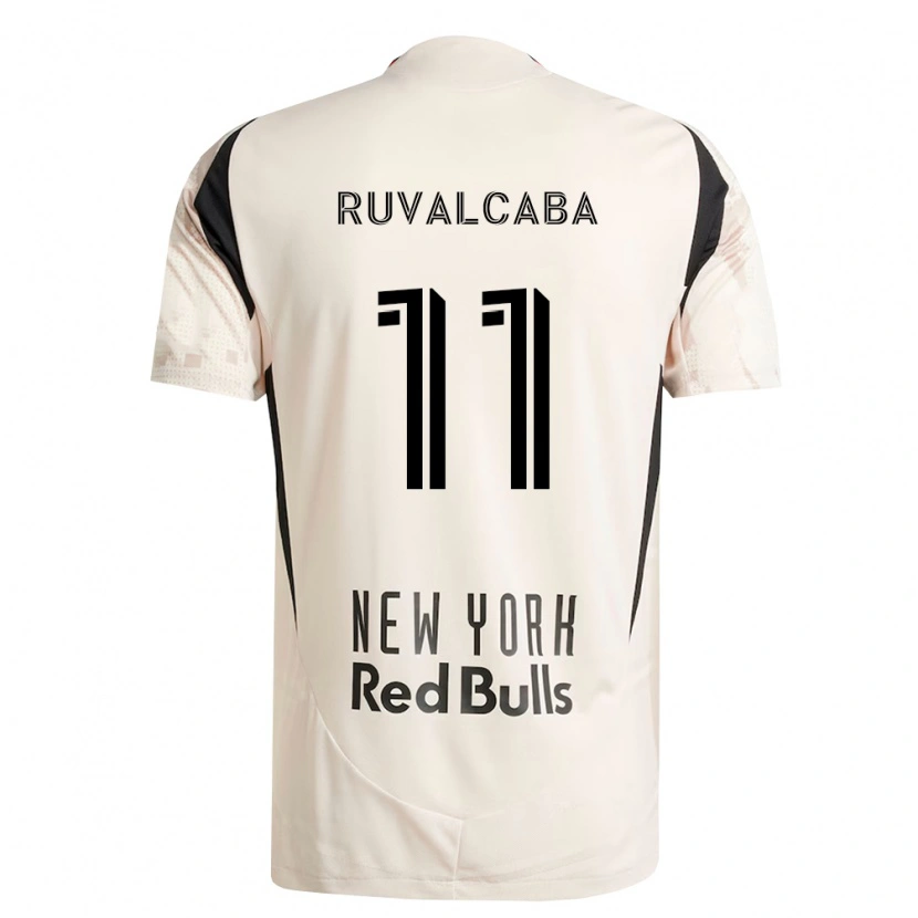 Danxen Herren Jorge Ruvalcaba #11 Off-Weiß Rot Schwarz Auswärtstrikot Trikot 2026/27 T-Shirt