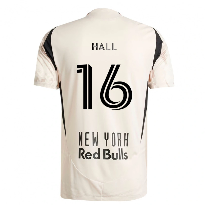 Danxen Herren Julian Hall #16 Off-Weiß Rot Schwarz Auswärtstrikot Trikot 2026/27 T-Shirt