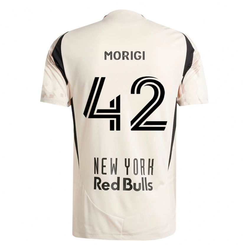 Danxen Herren Marco Morigi #42 Off-Weiß Rot Schwarz Auswärtstrikot Trikot 2026/27 T-Shirt