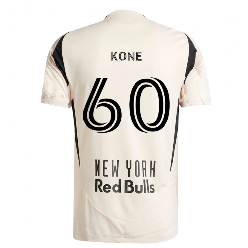 Danxen Herren Sekou Kone #60 Off-Weiß Rot Schwarz Auswärtstrikot Trikot 2026/27 T-Shirt