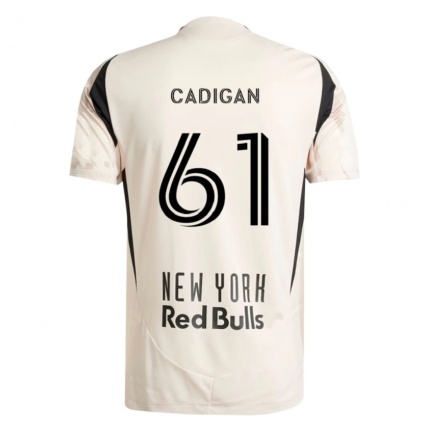 Danxen Herren Deven Cadigan #61 Off-Weiß Rot Schwarz Auswärtstrikot Trikot 2026/27 T-Shirt