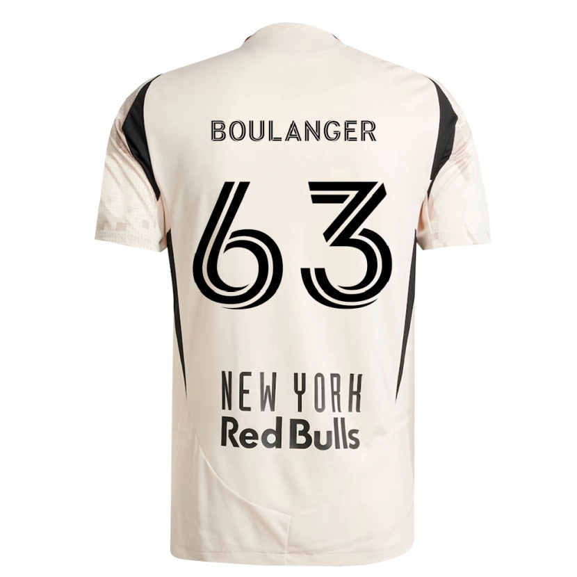 Danxen Herren Brady Boulanger #63 Off-Weiß Rot Schwarz Auswärtstrikot Trikot 2026/27 T-Shirt