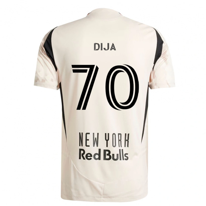 Danxen Herren Dija #70 Off-Weiß Rot Schwarz Auswärtstrikot Trikot 2026/27 T-Shirt