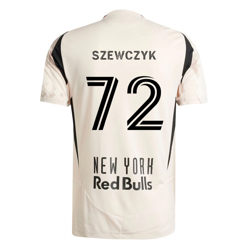 Danxen Herren Tobias Szewczyk #72 Off-Weiß Rot Schwarz Auswärtstrikot Trikot 2026/27 T-Shirt