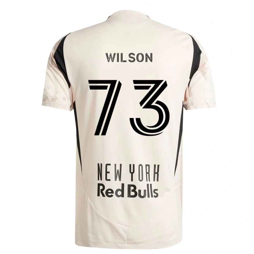 Danxen Herren Akheem Wilson #73 Off-Weiß Rot Schwarz Auswärtstrikot Trikot 2026/27 T-Shirt