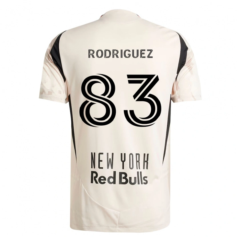 Danxen Herren Benjamin Rodriguez #83 Off-Weiß Rot Schwarz Auswärtstrikot Trikot 2026/27 T-Shirt