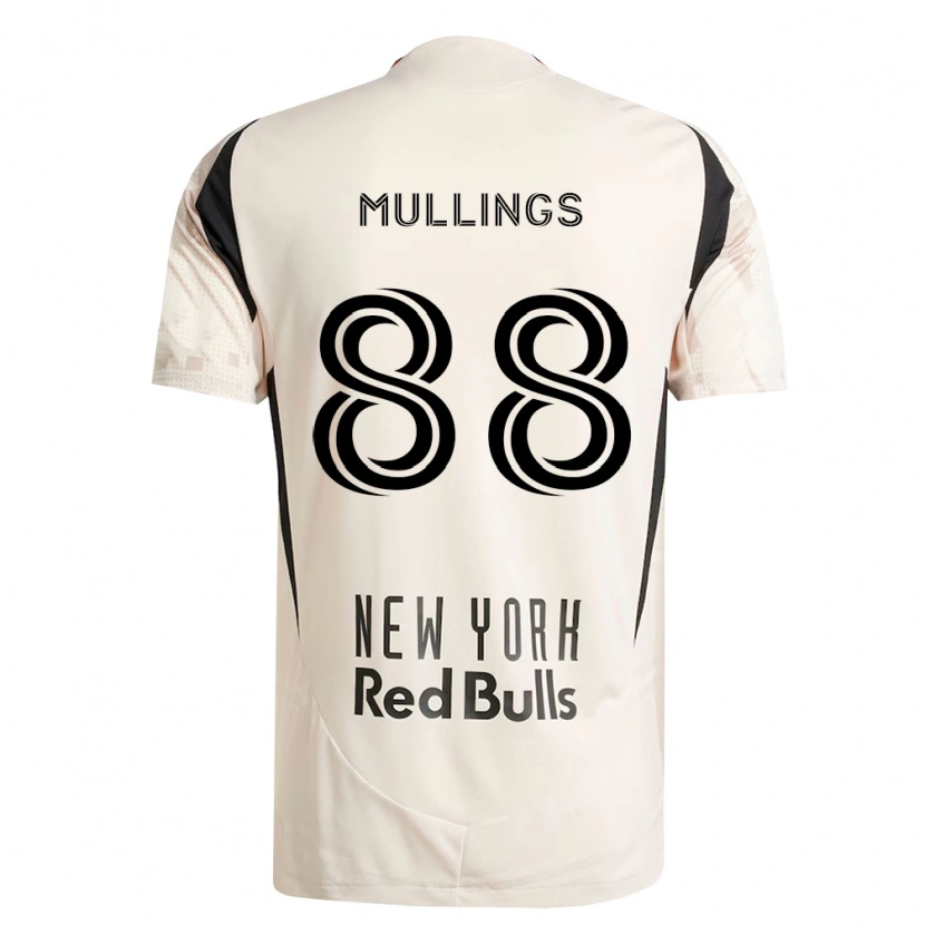 Danxen Herren O'vonte Mullings #88 Off-Weiß Rot Schwarz Auswärtstrikot Trikot 2026/27 T-Shirt