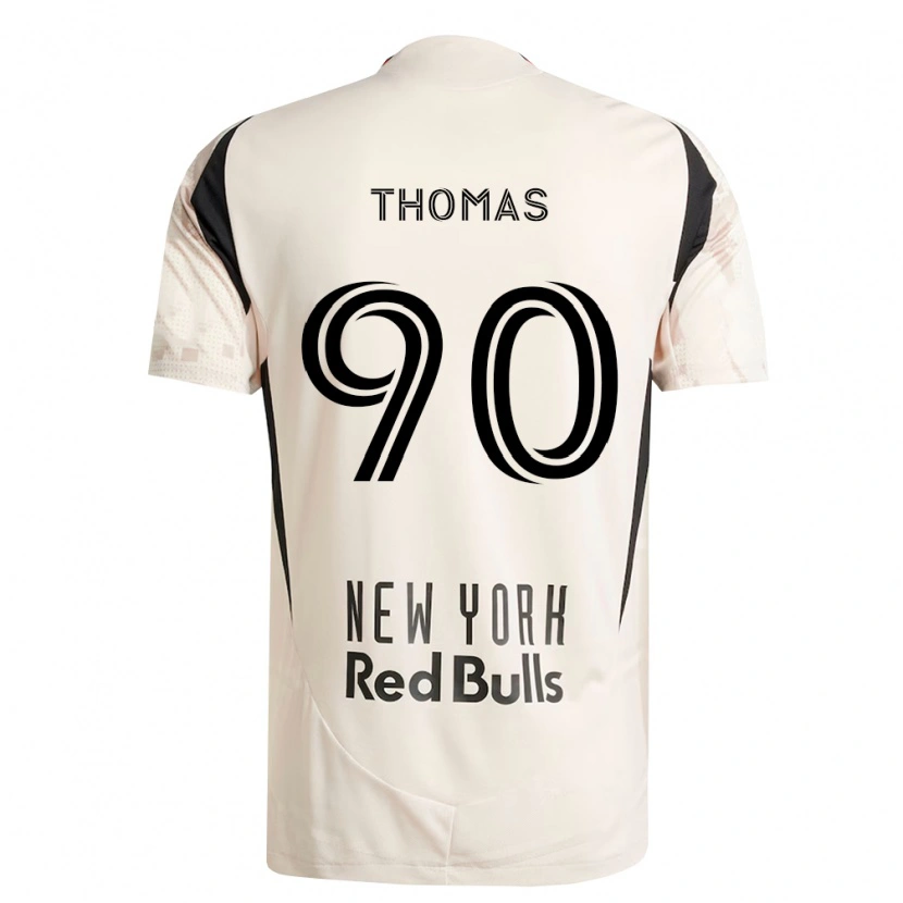 Danxen Herren Oladayo Thomas #90 Off-Weiß Rot Schwarz Auswärtstrikot Trikot 2026/27 T-Shirt