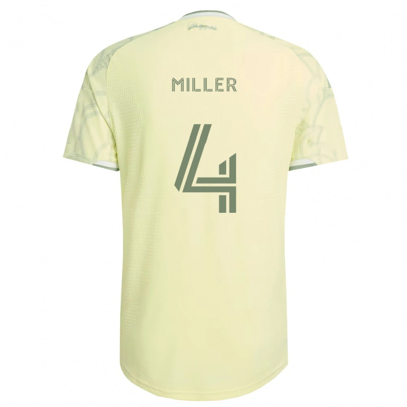 Danxen Herren Kamal Miller #4 Beige Weiß Auswärtstrikot Trikot 2026/27 T-Shirt