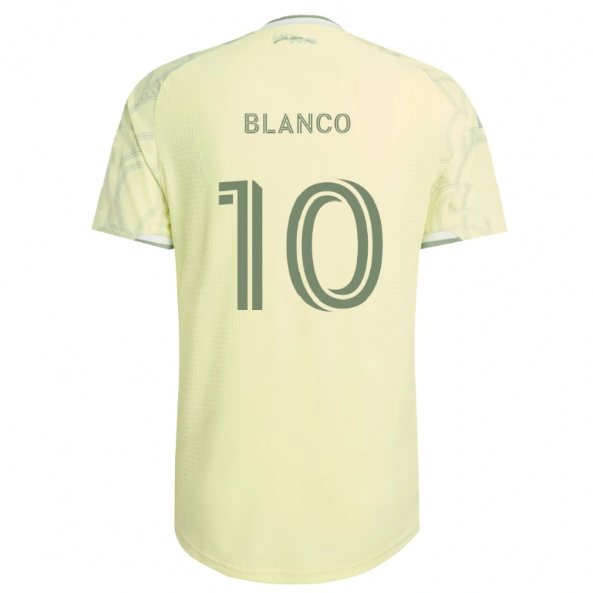 Danxen Herren Sebastián Blanco #10 Beige Weiß Auswärtstrikot Trikot 2026/27 T-Shirt