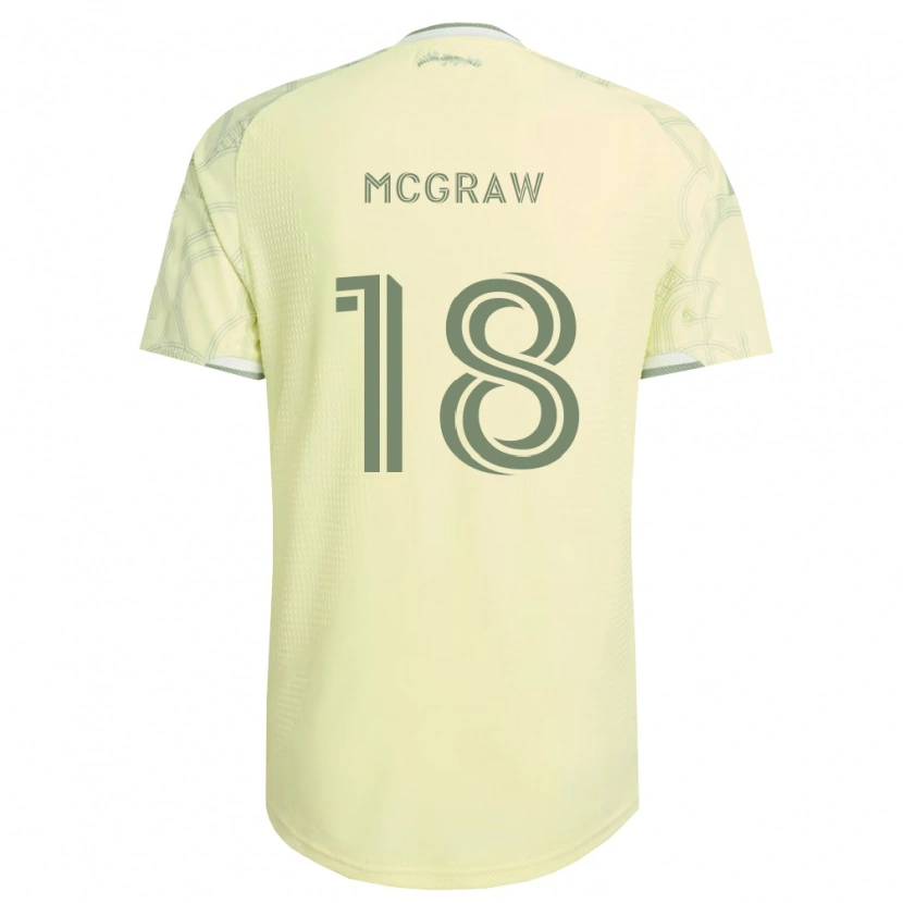 Danxen Herren Zac Mcgraw #18 Beige Weiß Auswärtstrikot Trikot 2026/27 T-Shirt
