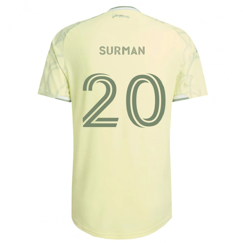 Danxen Herren Finn Surman #20 Beige Weiß Auswärtstrikot Trikot 2026/27 T-Shirt