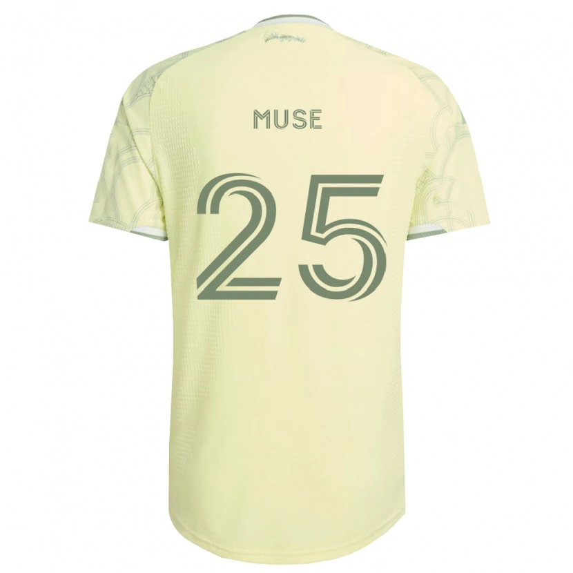 Danxen Herren Trey Muse #25 Beige Weiß Auswärtstrikot Trikot 2026/27 T-Shirt