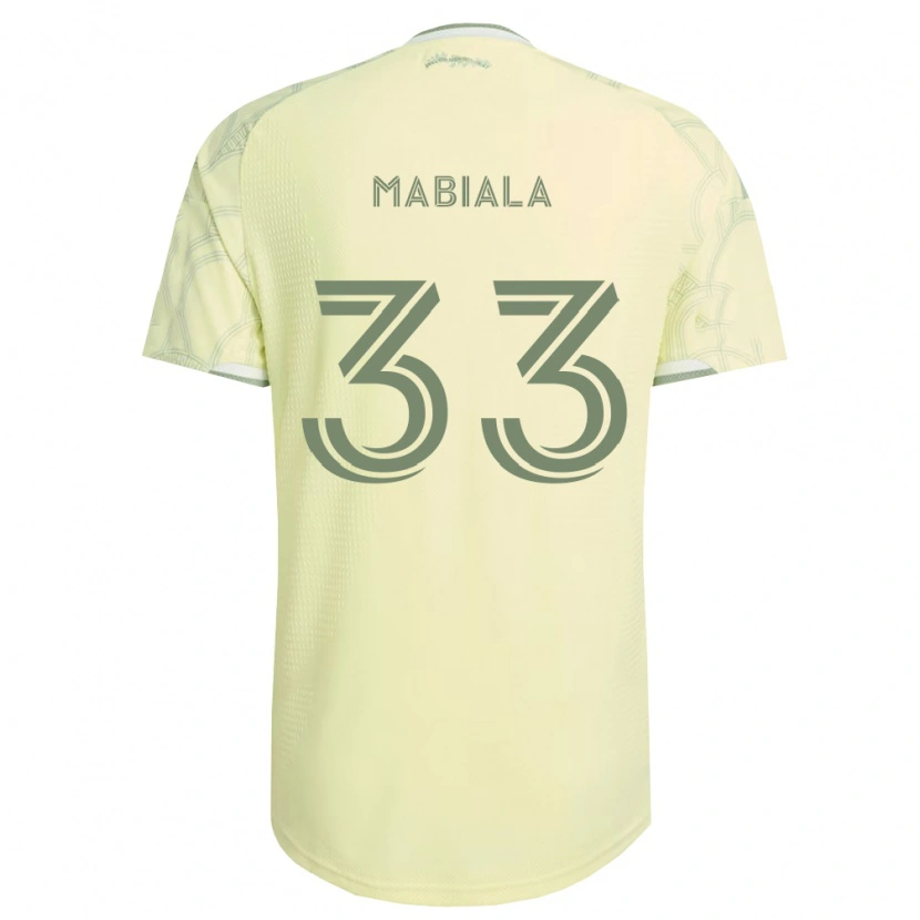 Danxen Herren Larrys Mabiala #33 Beige Weiß Auswärtstrikot Trikot 2026/27 T-Shirt