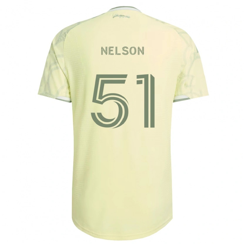 Danxen Herren Maxton Nelson #51 Beige Weiß Auswärtstrikot Trikot 2026/27 T-Shirt