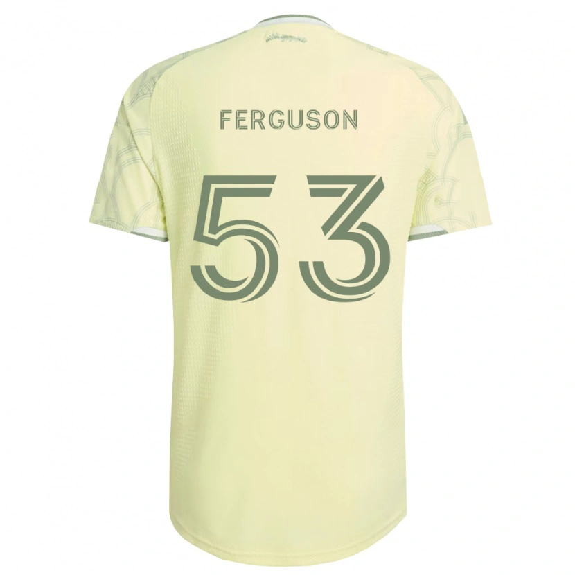Danxen Herren Connor Ferguson #53 Beige Weiß Auswärtstrikot Trikot 2026/27 T-Shirt