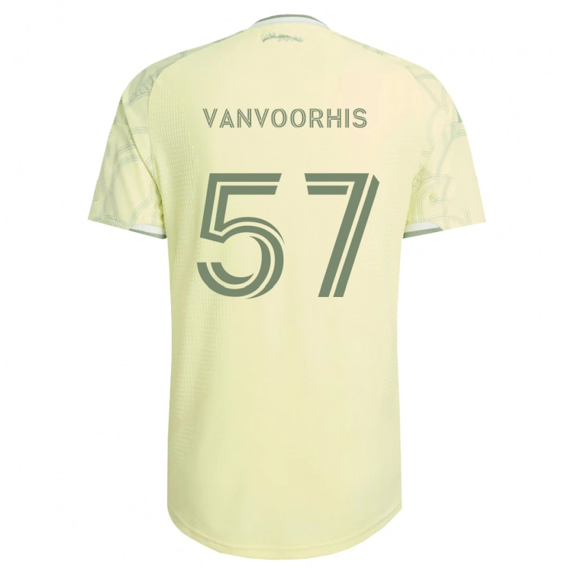 Danxen Herren Bryce Vanvoorhis #57 Beige Weiß Auswärtstrikot Trikot 2026/27 T-Shirt