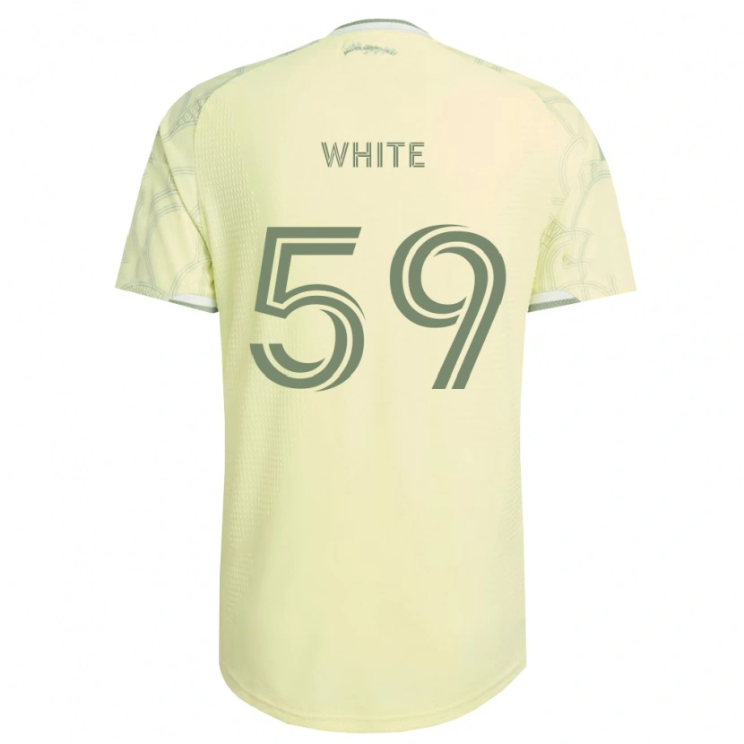 Danxen Herren Dario White #59 Beige Weiß Auswärtstrikot Trikot 2026/27 T-Shirt