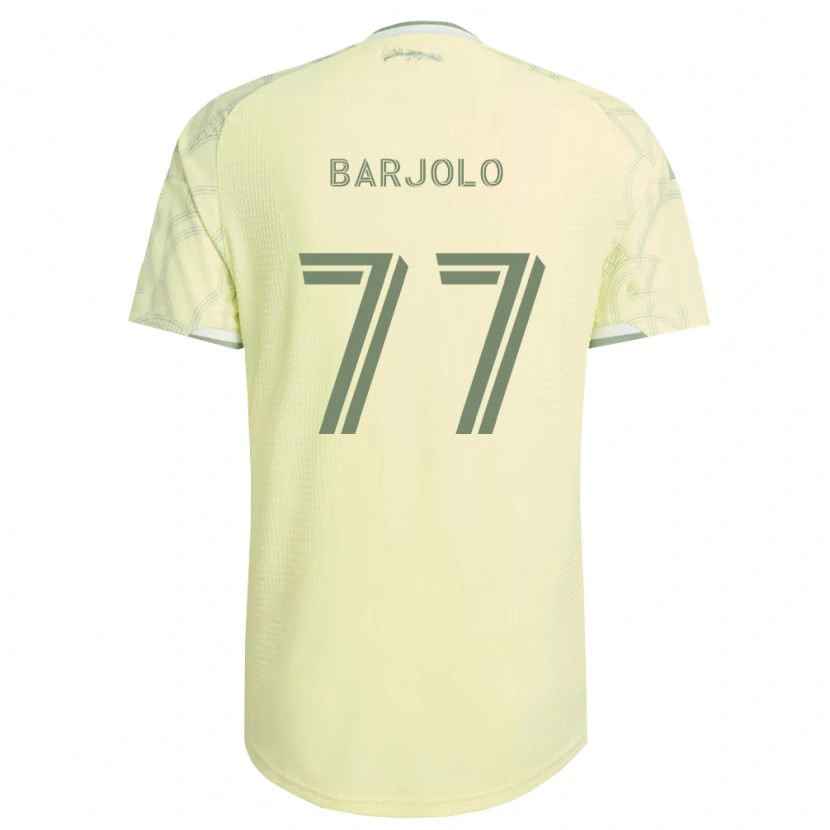 Danxen Herren Benjamin Barjolo #77 Beige Weiß Auswärtstrikot Trikot 2026/27 T-Shirt