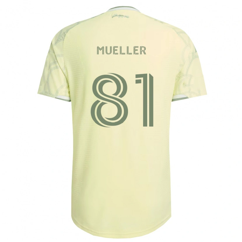 Danxen Herren Henry Mueller #81 Beige Weiß Auswärtstrikot Trikot 2026/27 T-Shirt