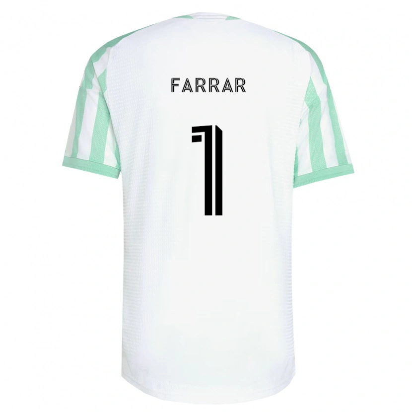 Danxen Herren Charlie Farrar #1 Hellgrün Schwarz Weiß Auswärtstrikot Trikot 2026/27 T-Shirt