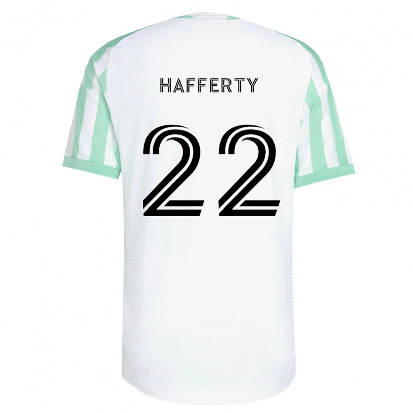 Danxen Herren Joe Hafferty #22 Hellgrün Schwarz Weiß Auswärtstrikot Trikot 2026/27 T-Shirt