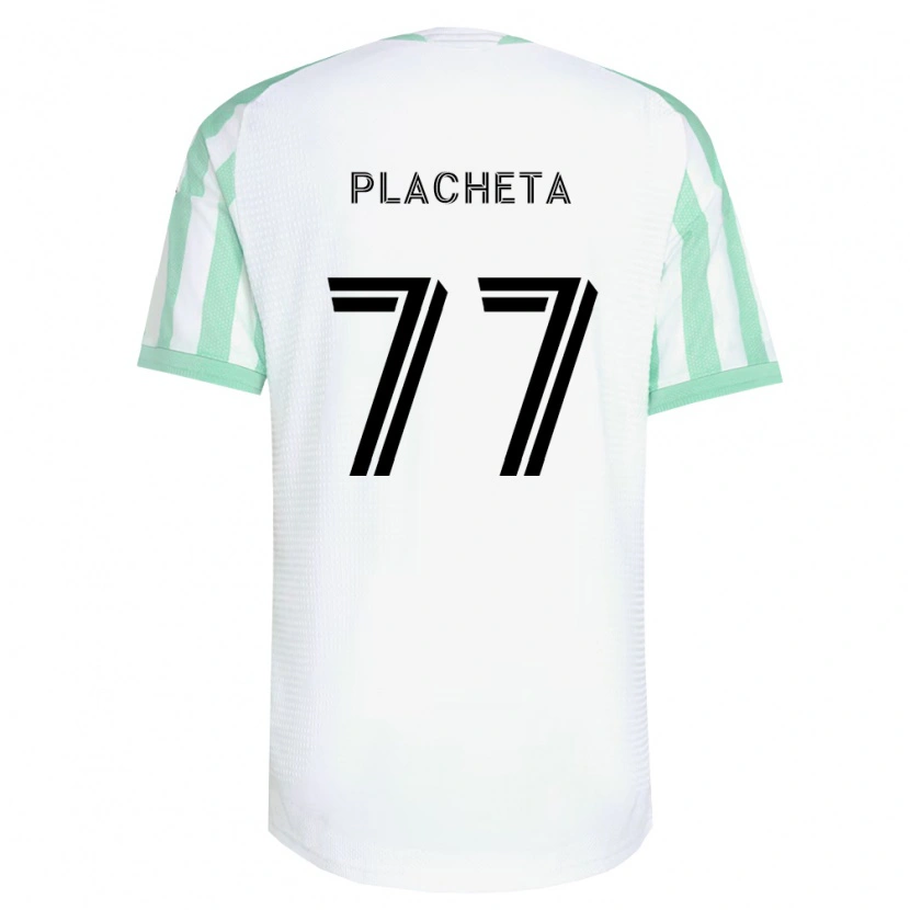 Danxen Herren Przemysław Płacheta #77 Hellgrün Schwarz Weiß Auswärtstrikot Trikot 2026/27 T-Shirt