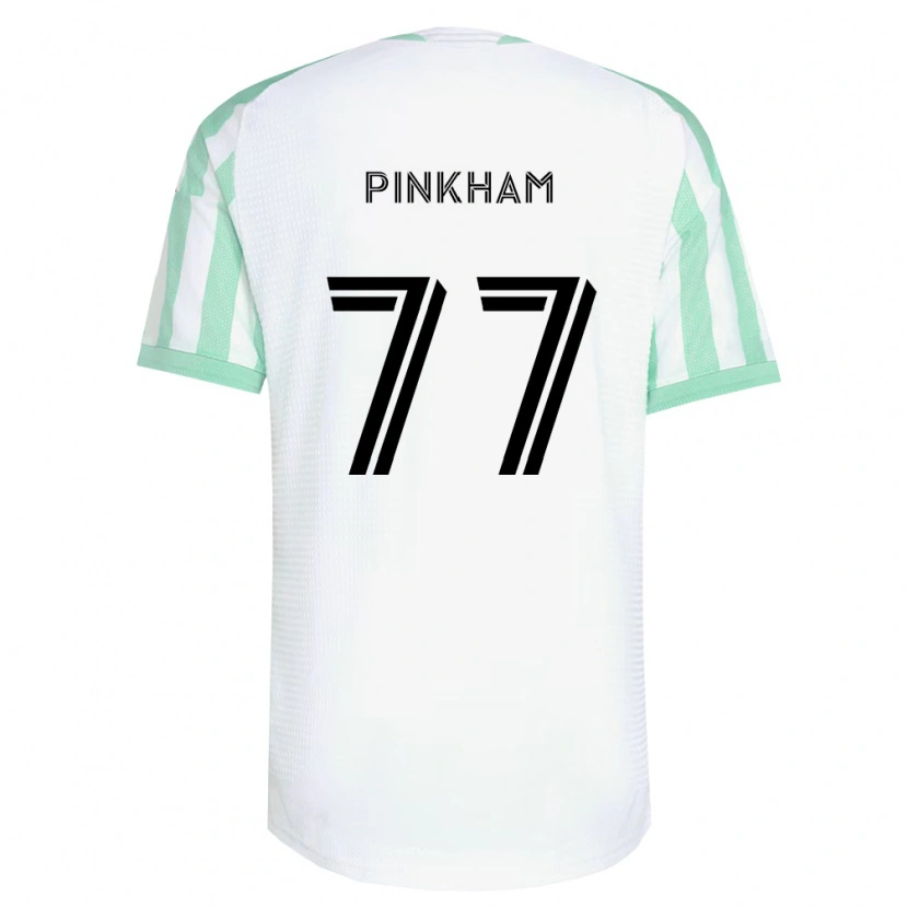 Danxen Herren Chris Pinkham #77 Hellgrün Schwarz Weiß Auswärtstrikot Trikot 2026/27 T-Shirt