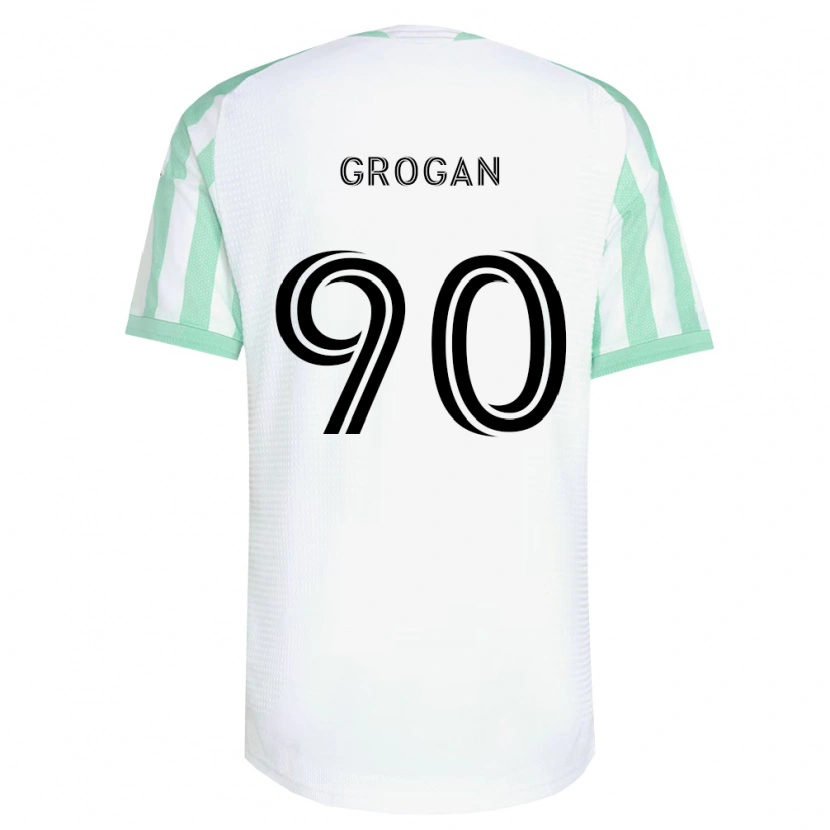 Danxen Herren Peter Grogan #90 Hellgrün Schwarz Weiß Auswärtstrikot Trikot 2026/27 T-Shirt