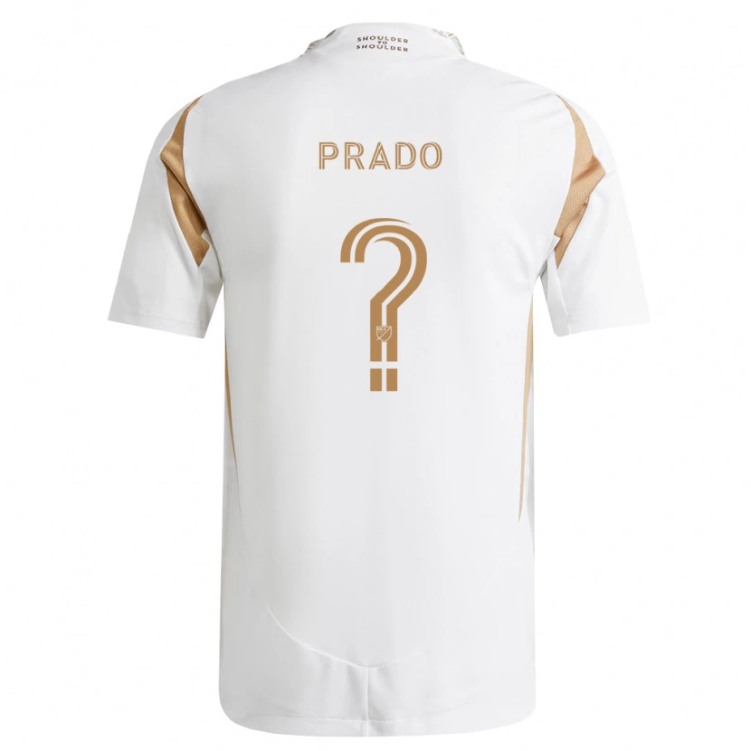 Danxen Herren Abraham Prado #0 Weiß Braun Auswärtstrikot Trikot 2026/27 T-Shirt